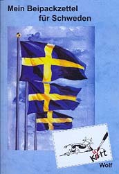 Kurth's Beipackzettel f&uuml;r Schweden
