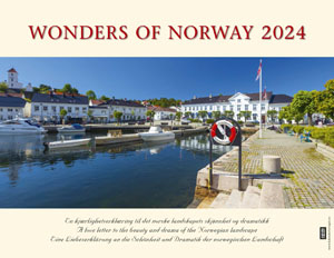 Kalender Panorama Norwegen 2024 Tisch