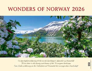 Kalender Panorama Norwegen 2026 Tisch